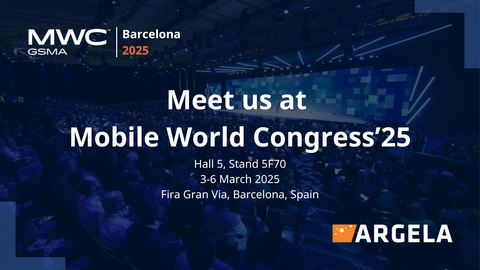 Meet us at MWC2025