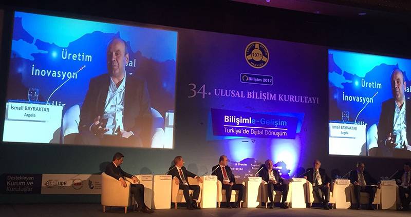 Argela participated in the “Turkey’s 5G Road Map: Domestic Technologies” panel at the 34th National Informatics Assembly
