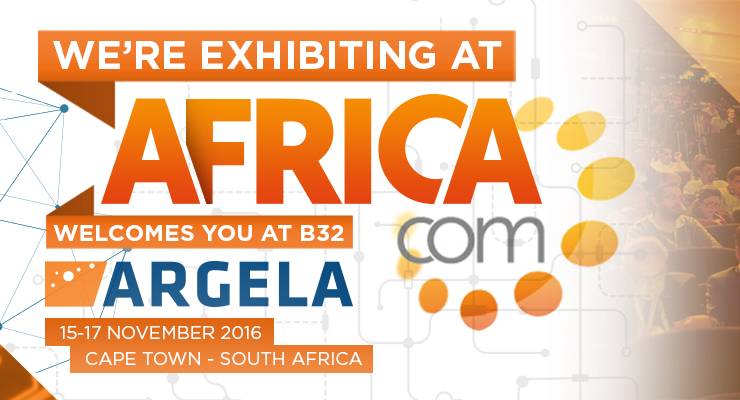 Argela Exhibited at AfricaCom, November 15th-17th, Cape Town, South Africa