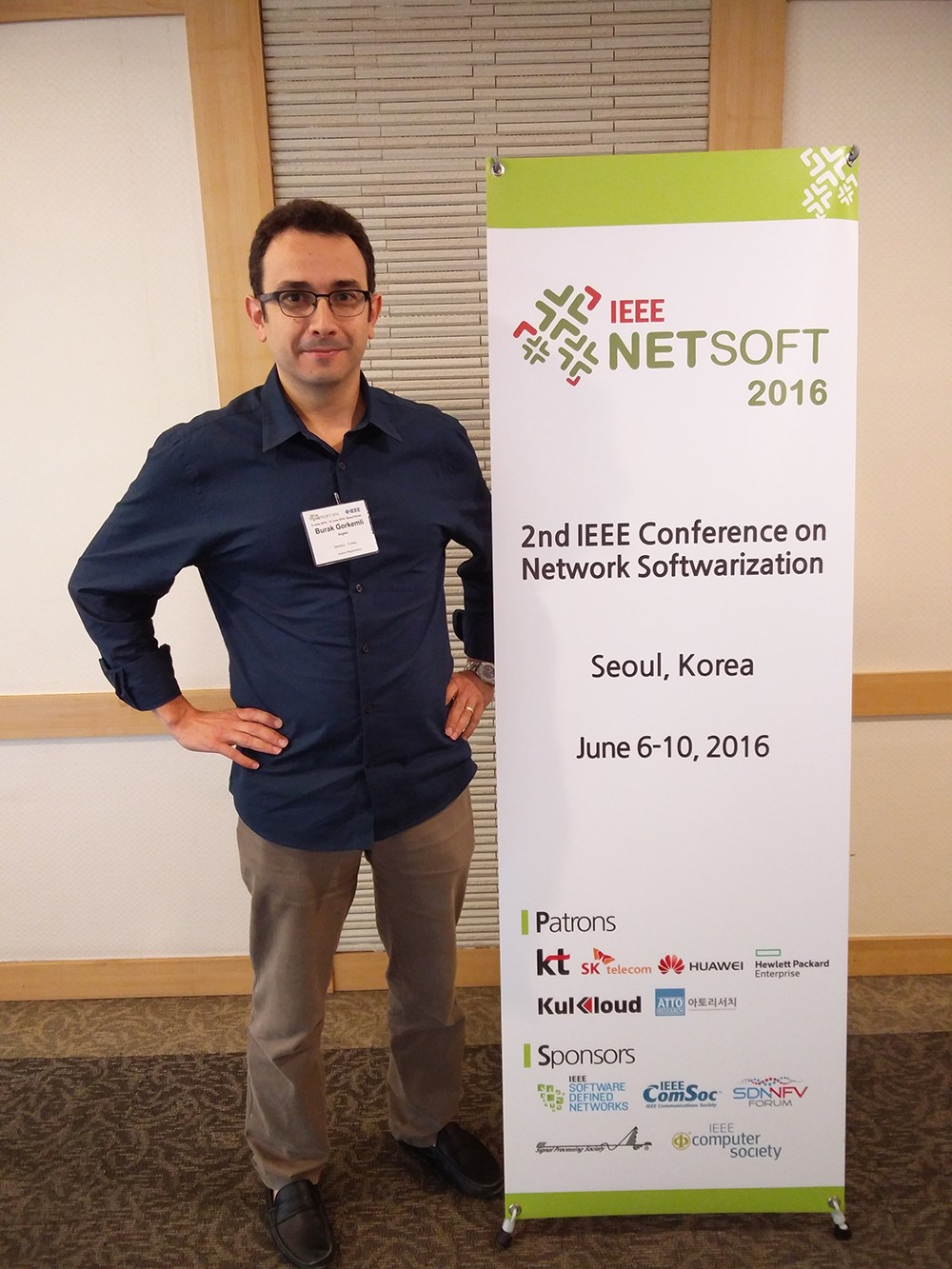 Argela Attended the 2nd IEEE Conference on Network Softwarization (IEEE NetSoft 2016) in Seoul, Korea